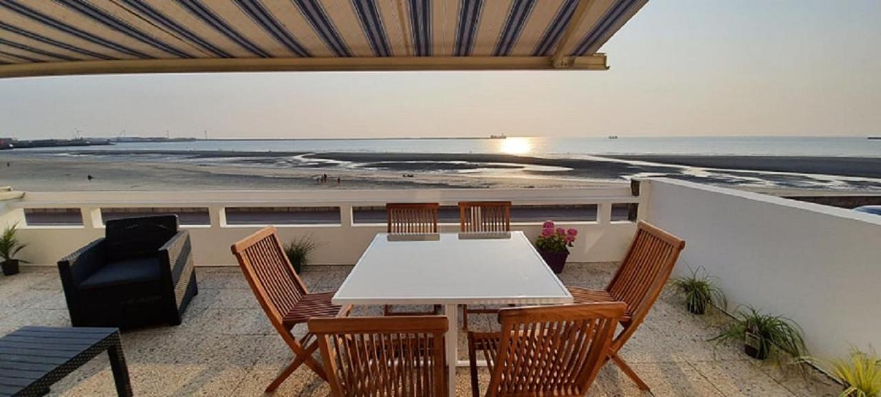 בולון-סור-מאר Superbe Appartement Avec Terasse Face A La Mer מראה חיצוני תמונה